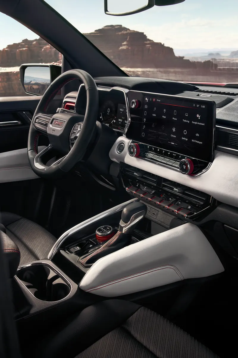 2026 GMC Canyon infotainment system at Stevens 5-Star Car & Truck Center GMC in HEREFORD TX