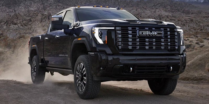 GMC Sierra 2500HD TRIMS on display in Hereford, TX.